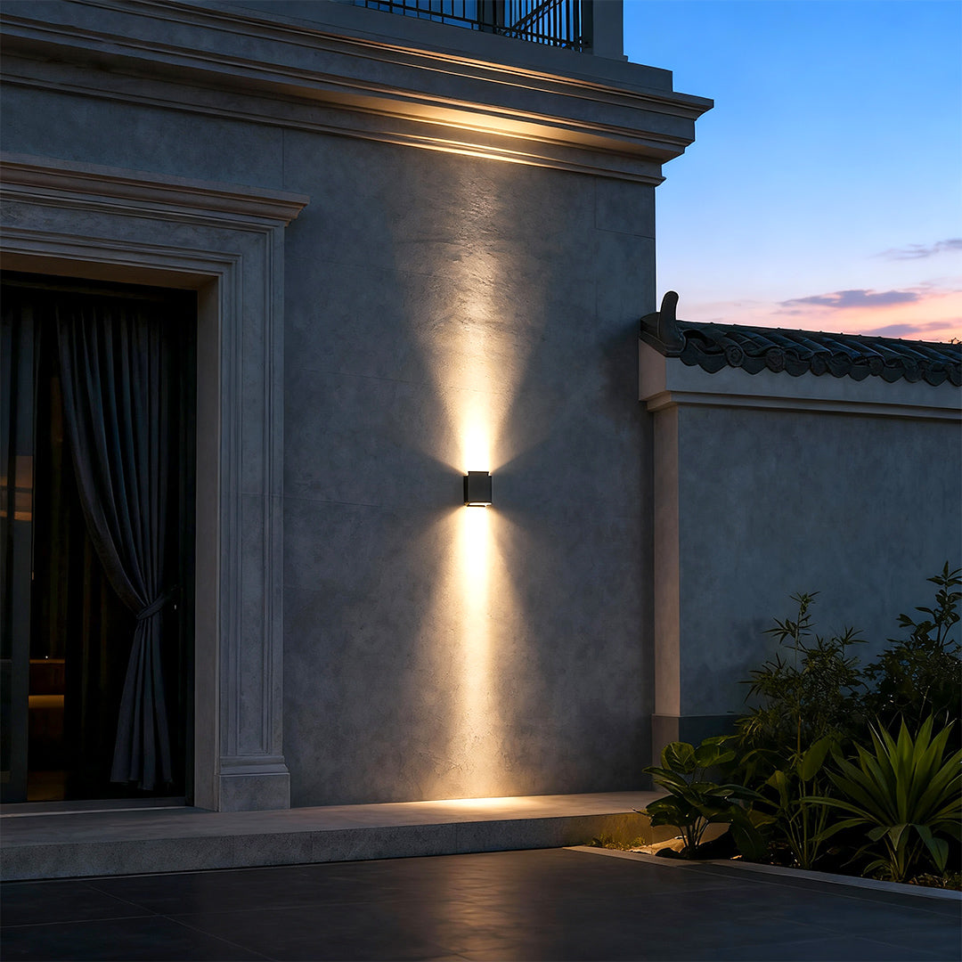Outdoor Wall Wash Lights Bidirectional Square LED Lamp